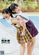 Musubu Funaki 船木結, Nanami Yanagawa 梁川奈々美, Young Magazine 2019 No.11 (ヤングマガジン 2019年11号) P10 No.257548